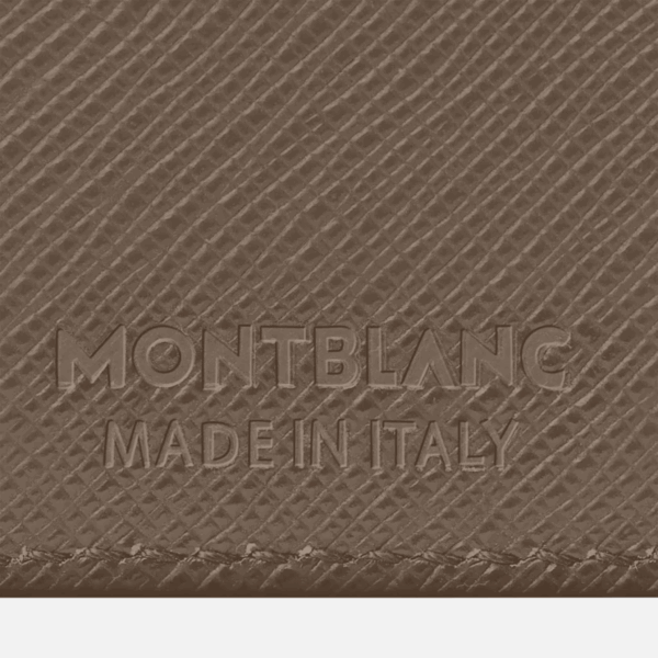Portafoglio Montblanc Sartorial 6cc in pelle saffiano Mastic - immagine 4