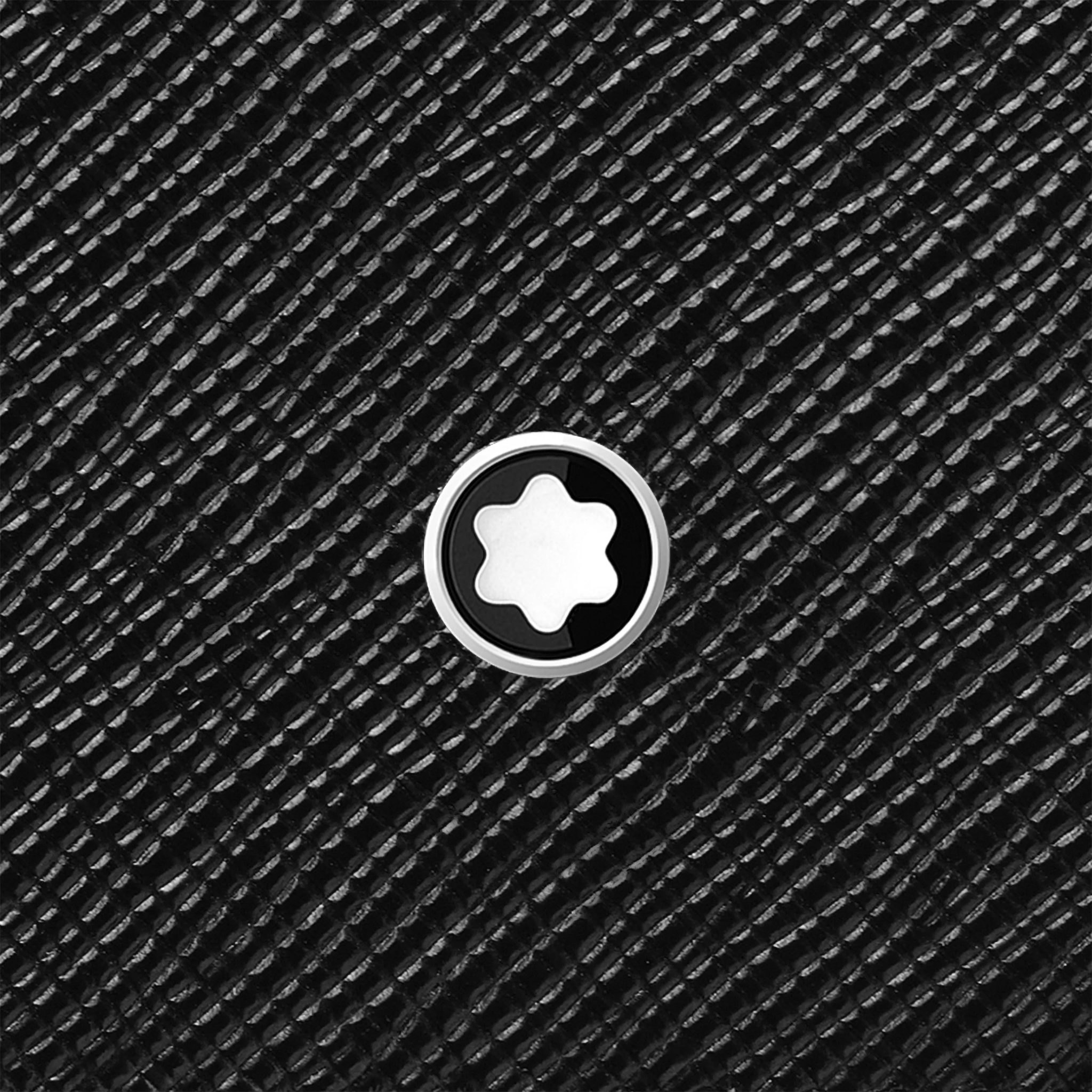 Portafoglio mini 4 scomparti Montblanc Sartorial – Pelle nera Saffiano - immagine 5