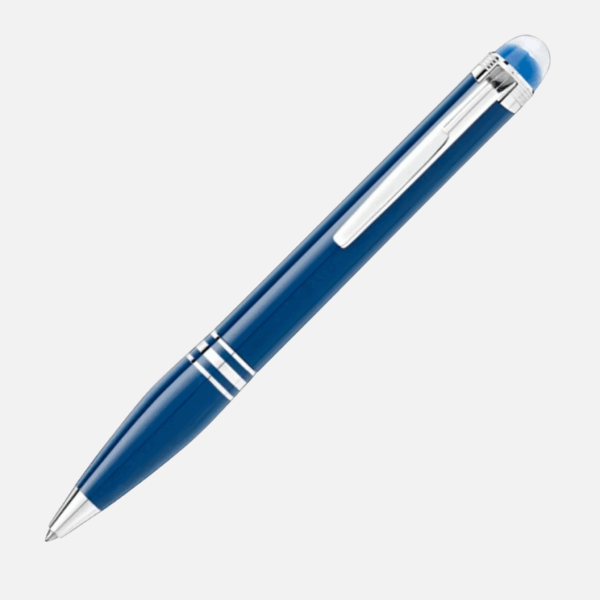 Penna a sfera StarWalker Blue Planet Montblanc – Pregiata Resina Blu - immagine 3