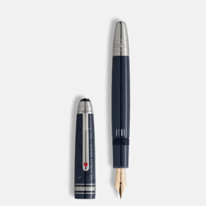 Stilografica Montblanc LeGrand Calligraphy in resina nera con pennino ricurvo in oro 18K
