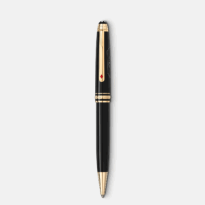 Penna Montblanc Classique 80 Days Sfera vista angolata con finiture dorate