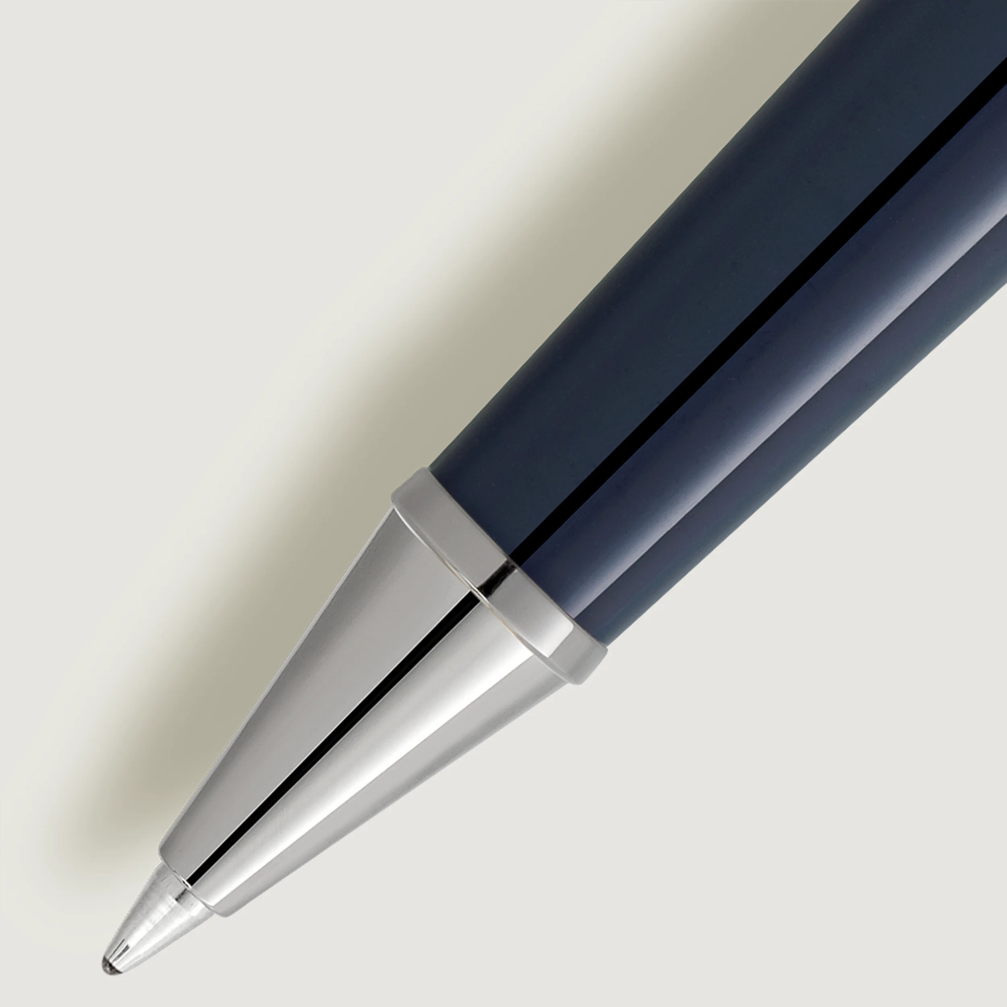 Punta roller Montblanc Classique 80 Days con raccordo metallico lucido