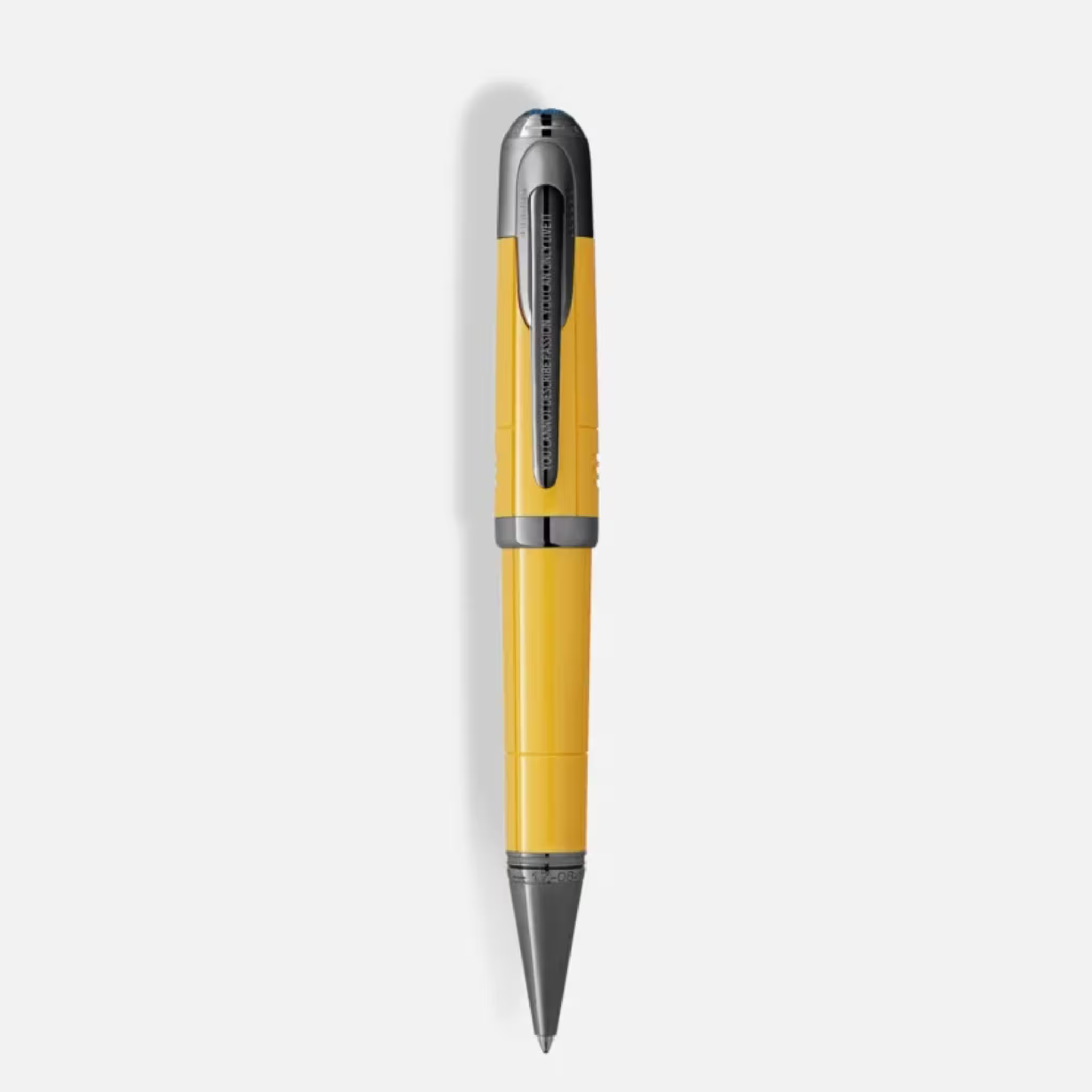 Montblanc Enzo Ferrari Special Edition – Giallo Modena Penna Montblanc Enzo Ferrari Giallo Modena con clip incisa e dettagli commemorativi