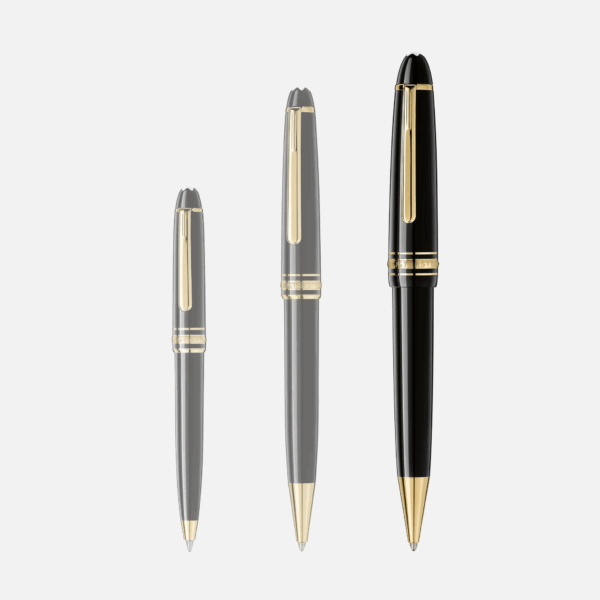 Penna Montblanc LeGrand Gold-Coated in confronto con altri formati Meisterstück