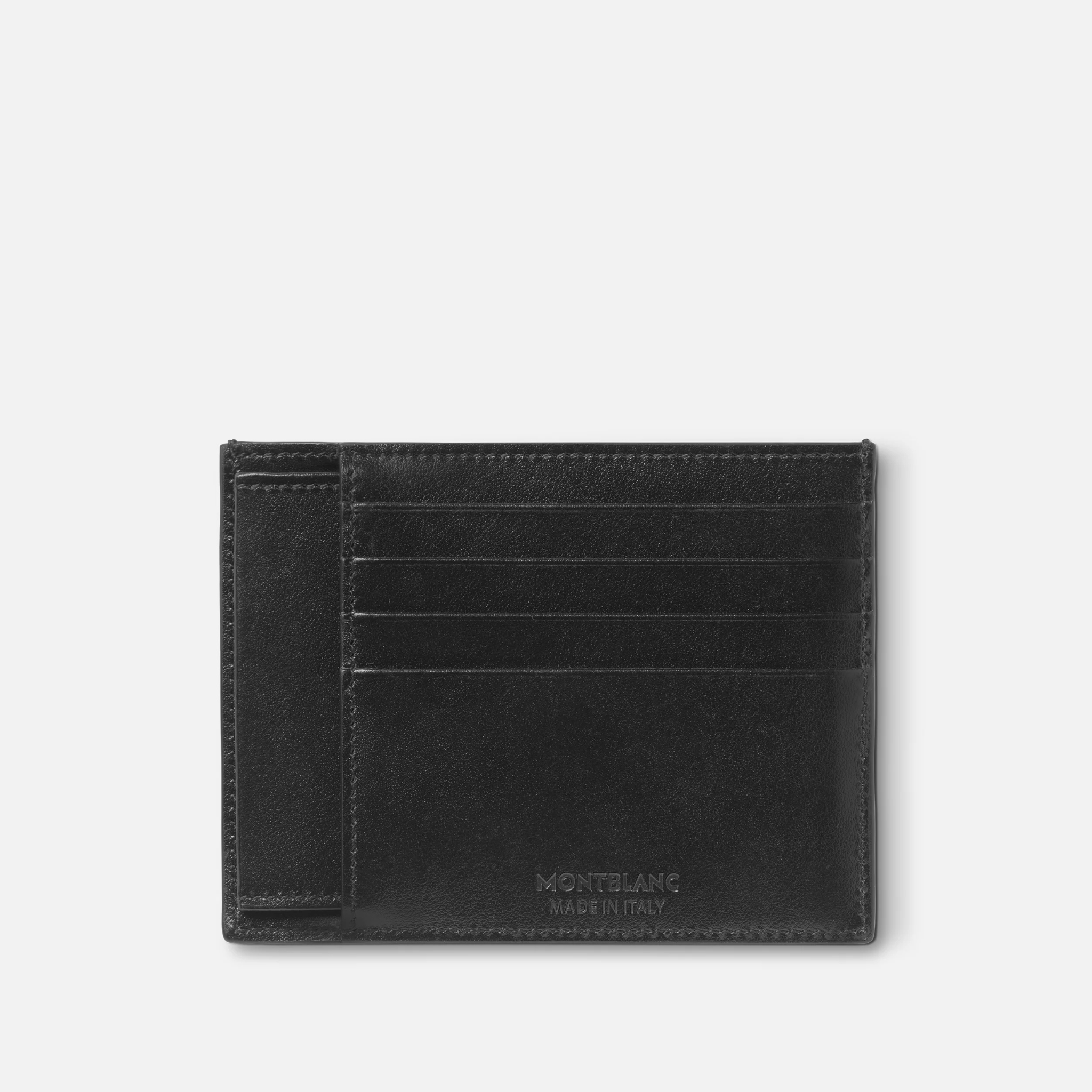Porta Carte Montblanc Meisterstück con Porta Documento – 4 Scomparti in Pelle Nera - immagine 3