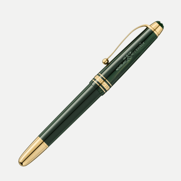 Stilografica Montblanc Origin Classique con cappuccio, vista distesa