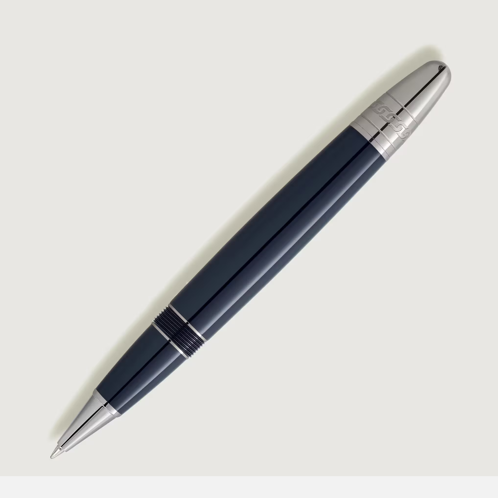 Penna roller Montblanc LeGrand Around the World in 80 Days uncapped con sezione scrittura visibile