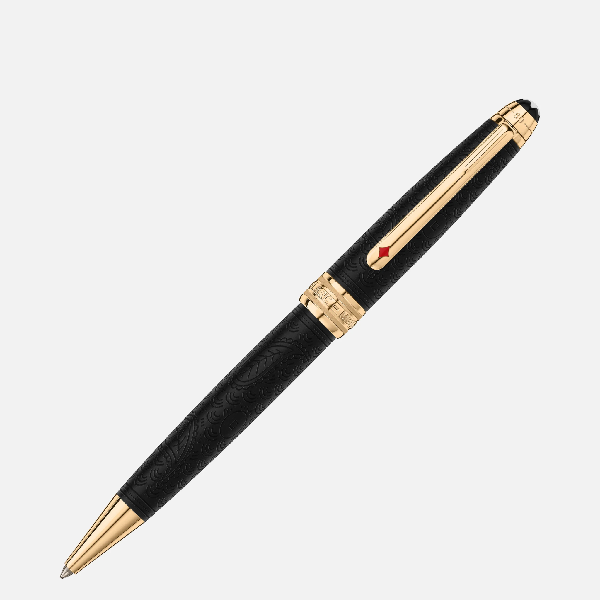Penna Montblanc Meisterstück 80 Days Midsize vista angolata
