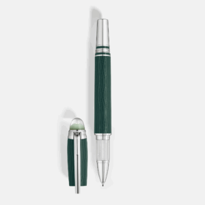 Penna Montblanc StarWalker PolarGreen in resina verde con dettagli platino