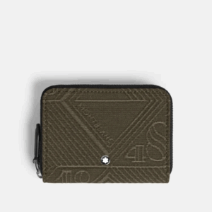 Montblanc Portafoglio Mini Uomo – Jacquard 4810, Design Compatto