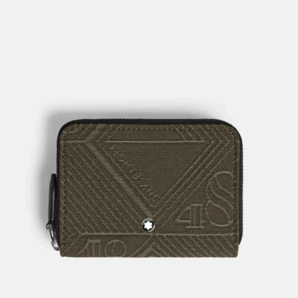 Montblanc Portafoglio Mini Uomo – Jacquard 4810, Design Compatto
