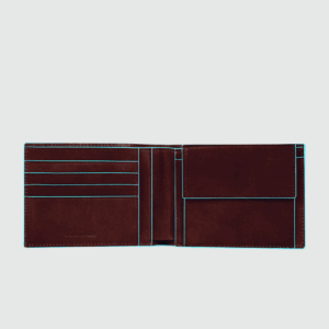 Portafoglio uomo Piquadro Blue Square con portamonete e protezione RFID