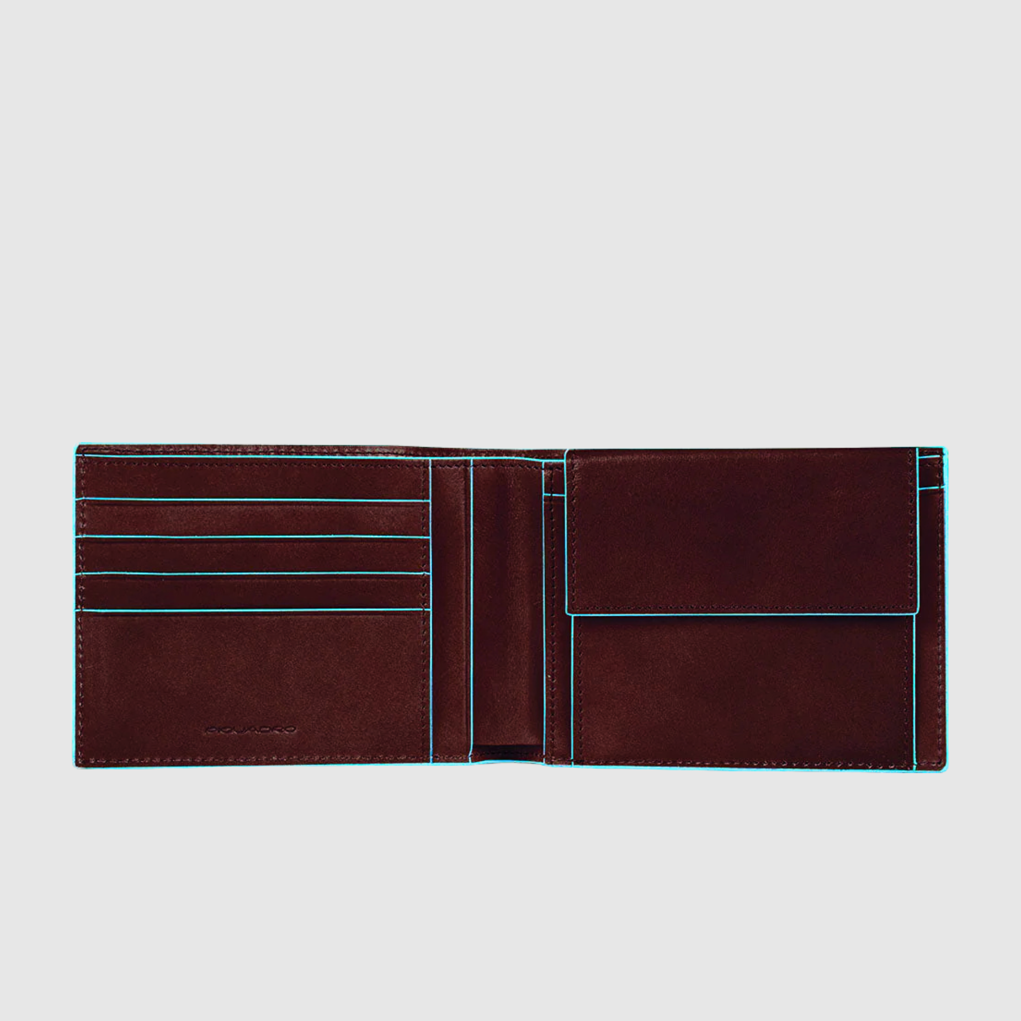 Portafoglio uomo Piquadro Blue Square con portamonete e protezione RFID