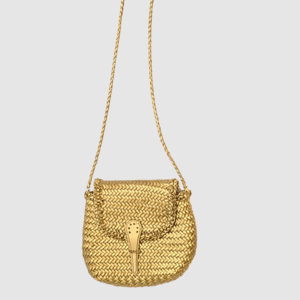 Dragon Diffusion Mini Golden City Bag – borsa intrecciata