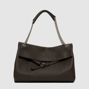 Borsa Venus Soft Midi Orciani – a spalla in pelle martellata