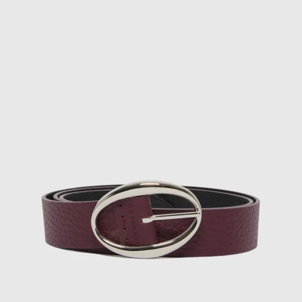 Orciani – Cintura Soft Double in pelle reversibile - immagine 4