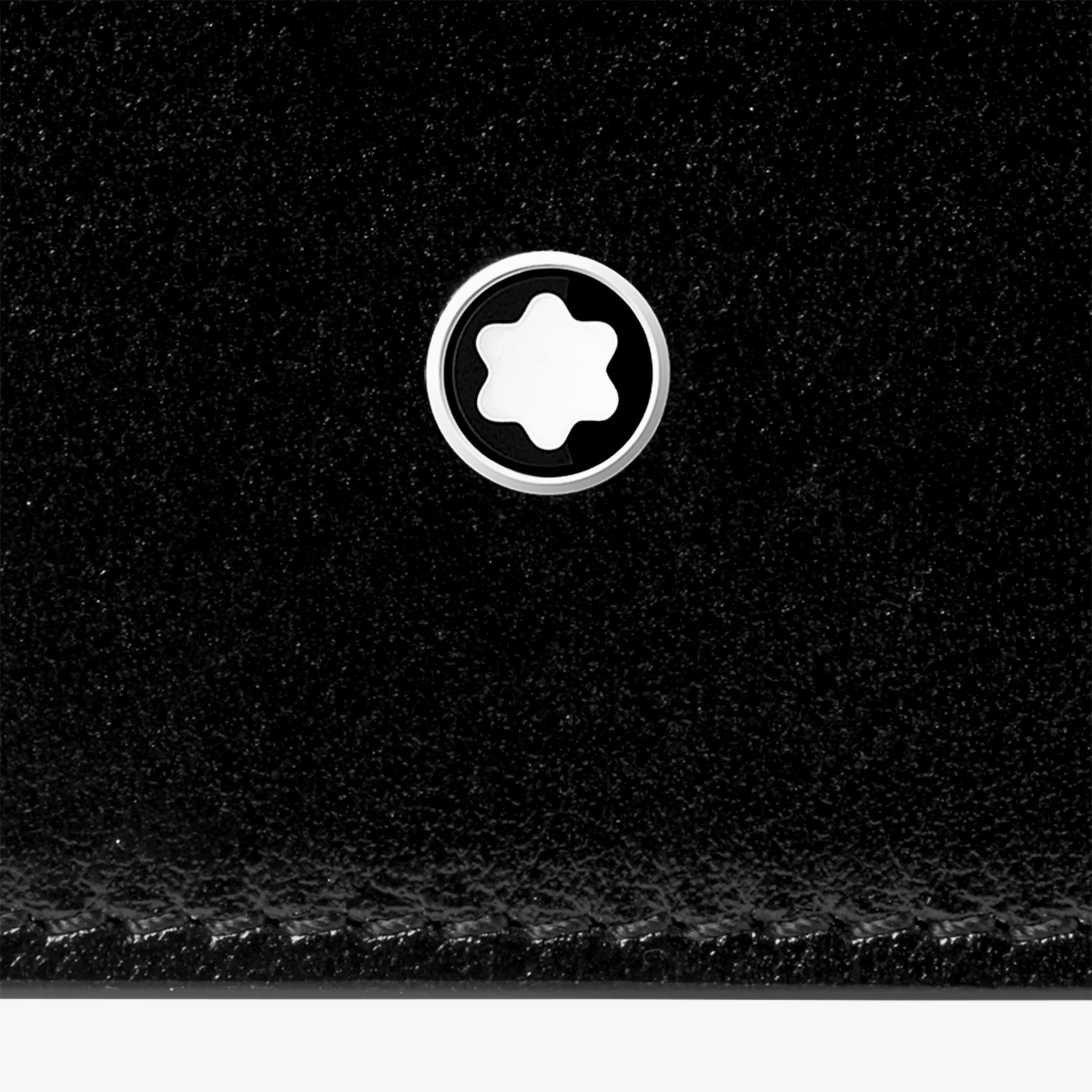 Emblema Montblanc sul porta carte Meisterstück